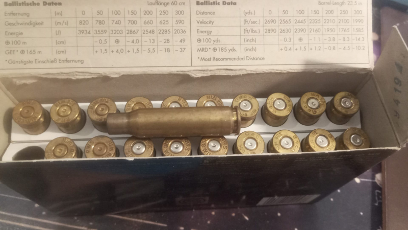 379 Hülsen .308 Win RWS,GECO, PPU gemischt – Bild 1