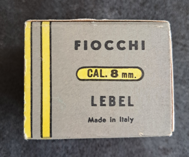Sammlermunition Fiocchi 8 mm LEBEL VM 25 Stück, ca. 1980 – Bild 4