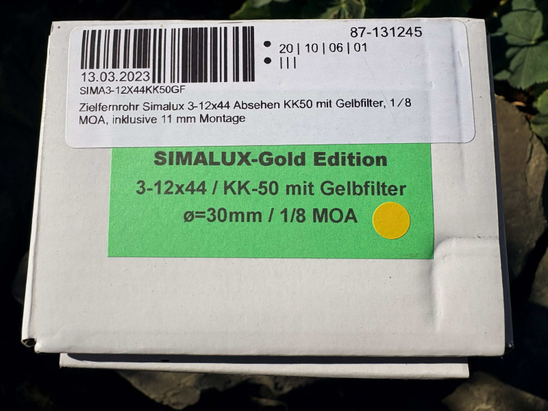 Visierung Simolux Gold Edition – billede 3