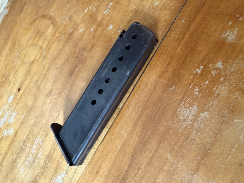 Magazin für Pistole Walther P38 original WK2 JVD gestempelt – Bild 4