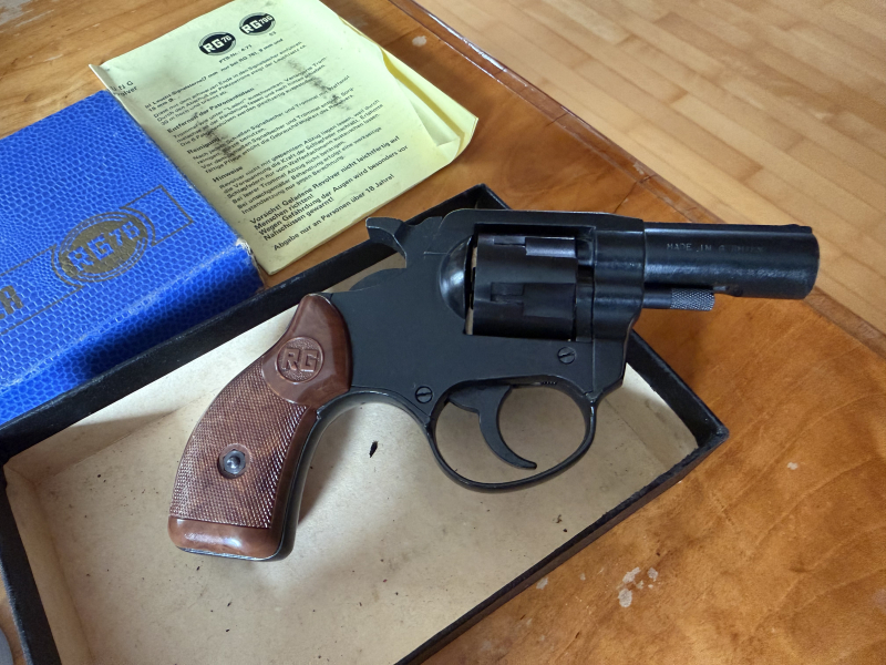 Röhm RG76 Signal Revolver Pistole 6mm Flobert Platzpatrone – Bild 4