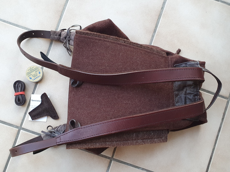 Hubertus Loden Rucksack "Schmalhoch" braun 20 L wie neu – Bild 3