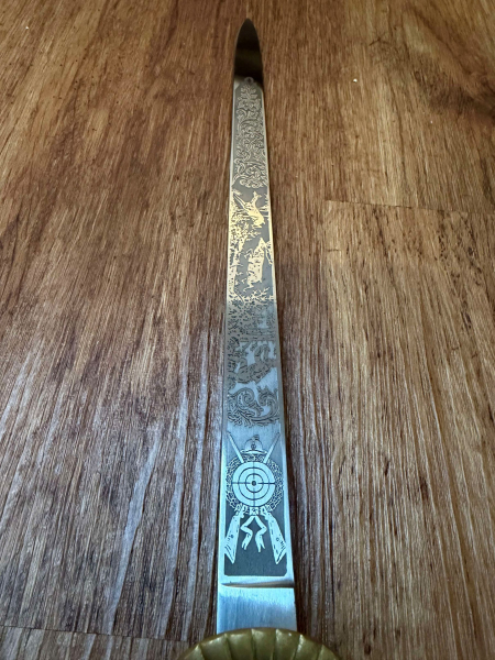 Original Eickhorn Solingen Hirschfänger Jagddolch / Jagdnicker - ca. 1950/60er Jahre – image 4