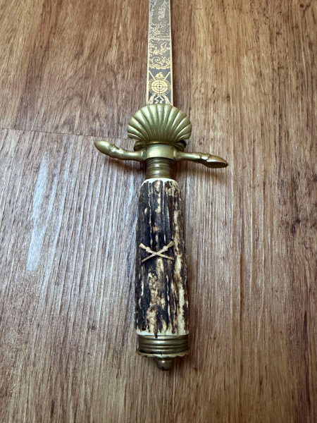 Original Eickhorn Solingen Hirschfänger Jagddolch / Jagdnicker - ca. 1950/60er Jahre – image 3