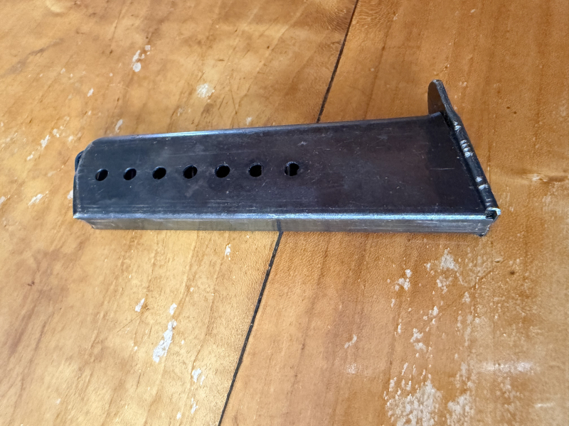 Magazin für Pistole Walther P38 original WK2 JVD gestempelt Nr.2 – Bild 3