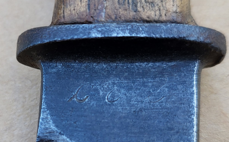 Infanteriemesser 42 mit Herstellercode cvl, IM 42, Grabendolch, Kampfmesser, Zweiter Weltkrieg – Bild 3