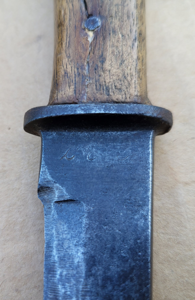 Infanteriemesser 42 mit Herstellercode cvl, IM 42, Grabendolch, Kampfmesser, Zweiter Weltkrieg – Bild 4