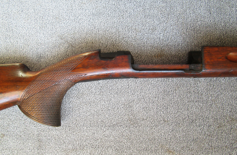 Schaft und Handschutz mit Beschlägen für den Krag Jörgensen Mod. M1894 Wehrmacht – Bild 3
