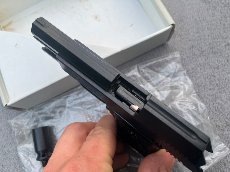 Erma EGP 65 Kal. 8mm Knall, PTB 400 - absoluter Traumzustand! – Bild 3