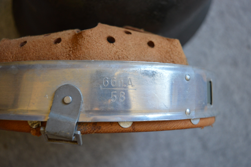 Stahlhelm Alu innenfutter 1939 für einen M35 WH – Bild 2