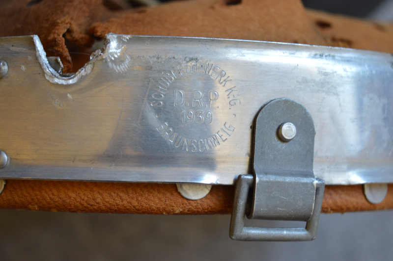 Stahlhelm Alu innenfutter 1939 für einen M35 WH – Bild 3