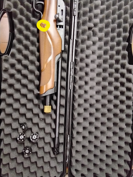 Hämmerli Umarex 850 Airmagnum Carbine Luftgewehr 4,5 Koffer CO2 – Bild 5