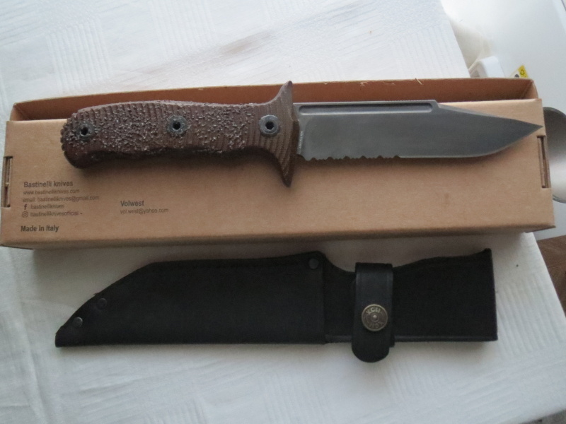 Bastinelli,Binome, Italy,M390,Kampfmesser,Survival – imagem 2