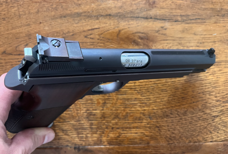 gebrauchte Pistole SIG 210-6 Serien-Nr. P 308011 im Kal. 9 mm Luger – Bild 3