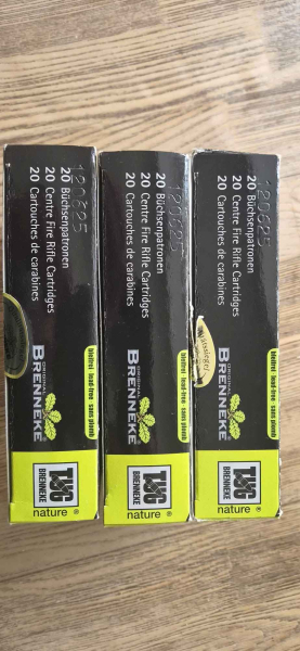 Brenneke TUG Nature+ 8x57 JS 50 Schuss aus einem Los – billede 2