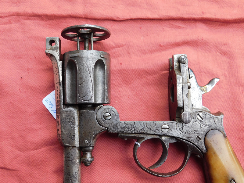 Sehr selten: Modell Leopold Gasser Revolver in Luxusausführung, Montenegrin, Kal. 11,3 Gasser – Bild 4