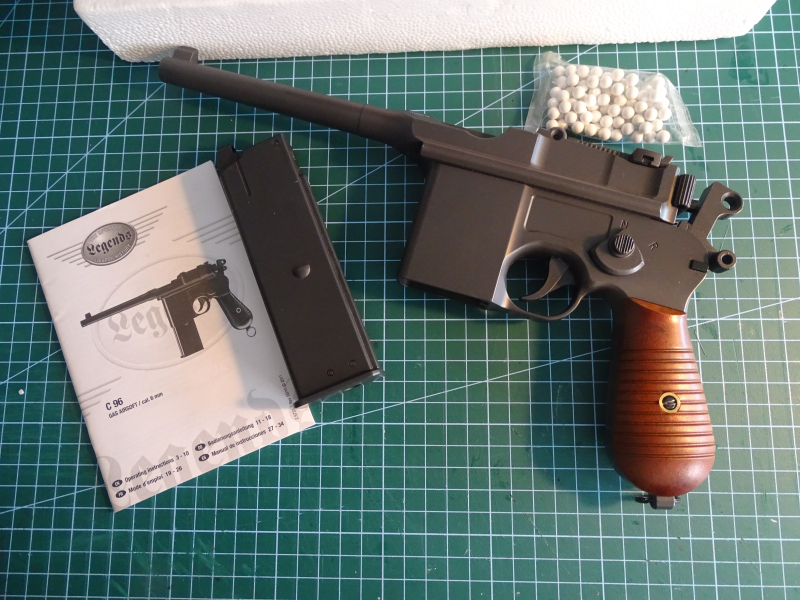 GAS AIRSOFT C 96 cal. 6 mm – zdjęcie 3