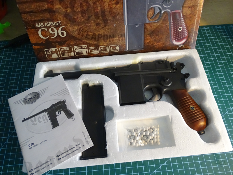 GAS AIRSOFT C 96 cal. 6 mm – zdjęcie 2
