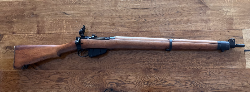 gebrauchte Repetierbüchse Enfield No.4 MK 2 mit original Match- Feinvisierung – Bild 2