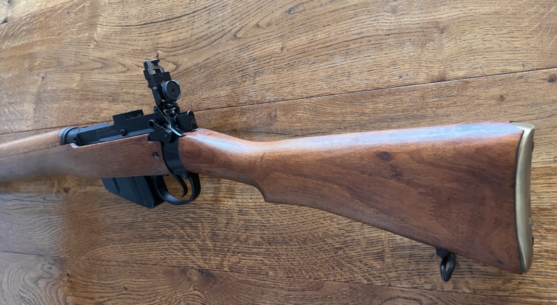 gebrauchte Repetierbüchse Enfield No.4 MK 2 mit original Match- Feinvisierung – Bild 5