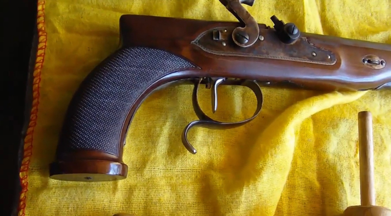 Vorderladerpistole H.W. Mortimer & Son, Kaliber .44 Perkussion – Bild 2