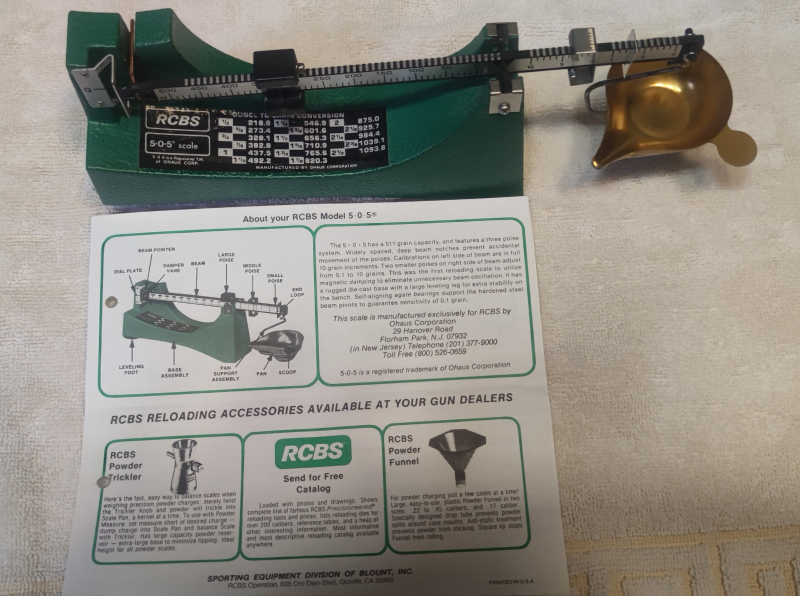 RCBS Model 5-0-5 – billede 2