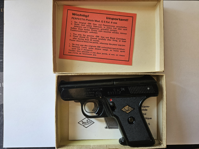 PERFECTA Mod. G5 Kal. 8mm Bj. 74 – 1. kép
