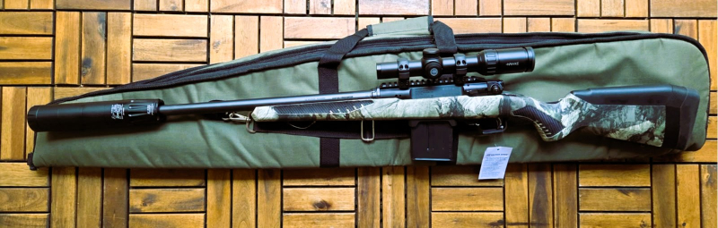Savage Impulse Predator Geradezug-Repetierbüchse Kal.6,5 Creed. Hawke ZF 1-8x24,Schalldämpfer – Bild 4