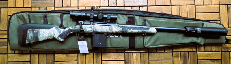 Savage Impulse Predator Geradezug-Repetierbüchse Kal.6,5 Creed. Hawke ZF 1-8x24,Schalldämpfer – Bild 3