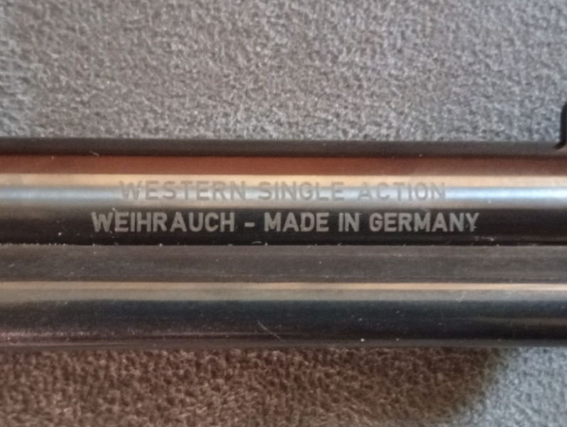 Weihrauch Single Action 9mm Knall – Bild 3