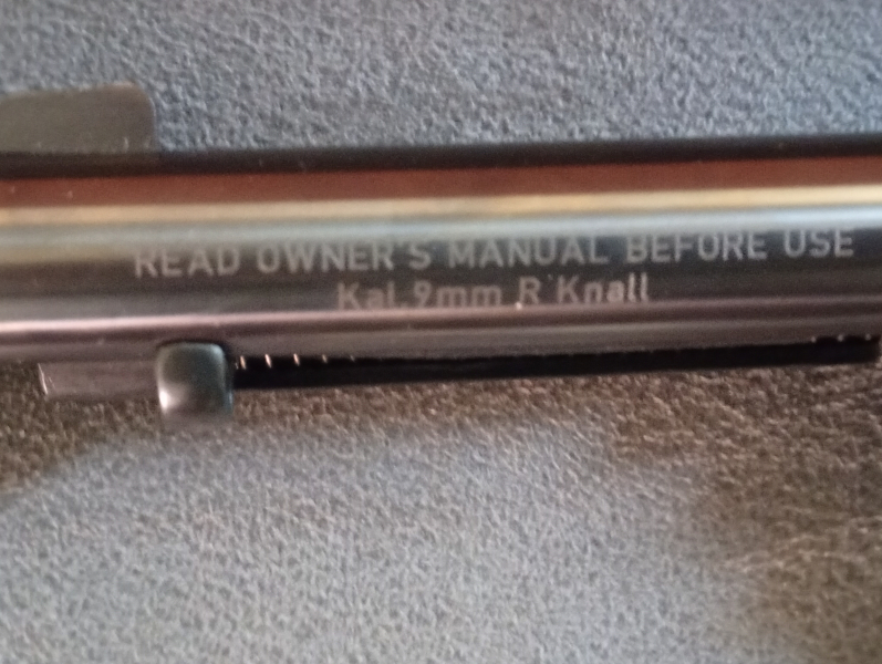 Weihrauch Single Action 9mm Knall – Bild 5