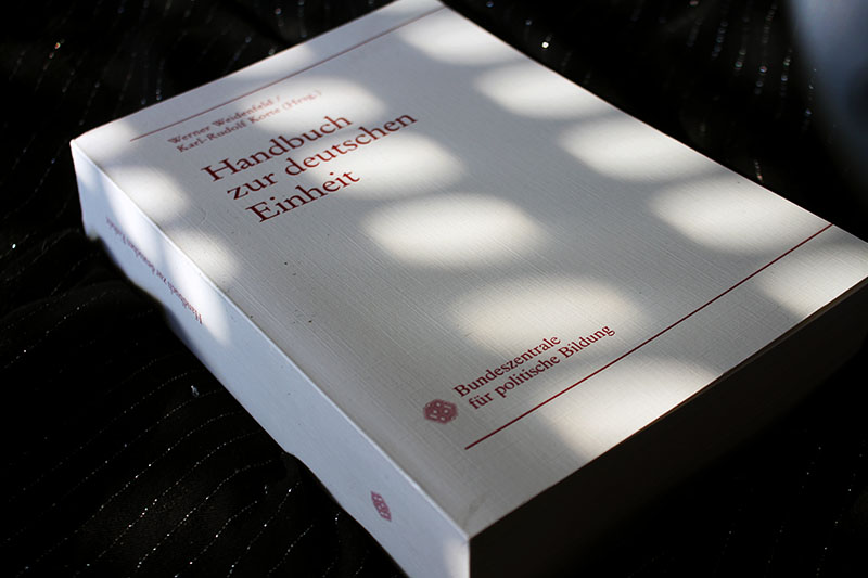 Handbuch zur Deutschen Einheit - Schweres Werk Werner Weidenfeld – Bild 1