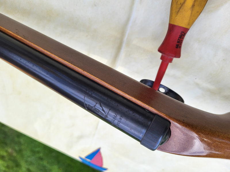 Luftgewehr Diana 27 mit F-Zeichen – slika 1
