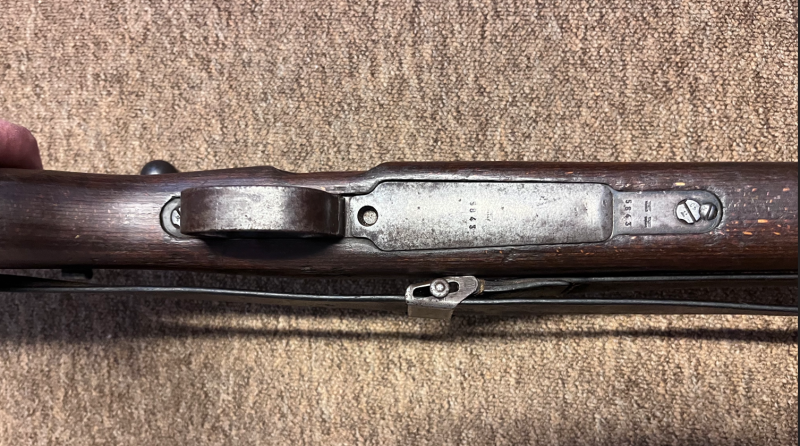 gebrauchte Repetierbüchse K 98 Hersteller Mauser S/42 1938, viele Stempel – Bild 5