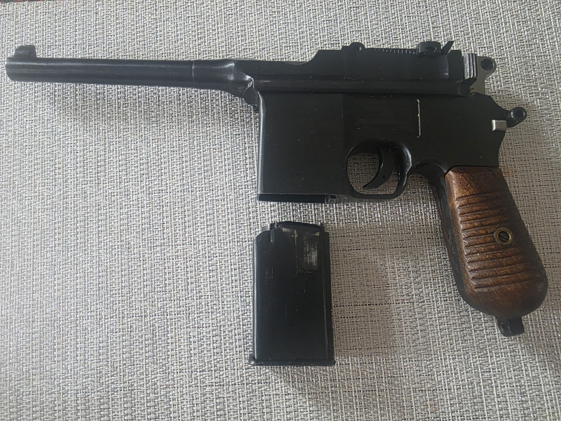Mauser C 96/711 mit Magazin in 9 mm Para – Bild 4