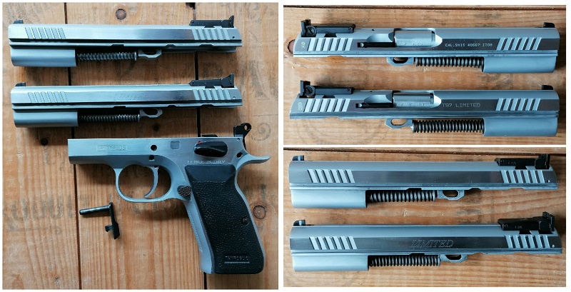 TANFOGLIO T97L LIMITED Kaliber .45 ACP + WECHSELYSTEM Kaliber 9mm - KAUM BENUTZT! – Bild 2