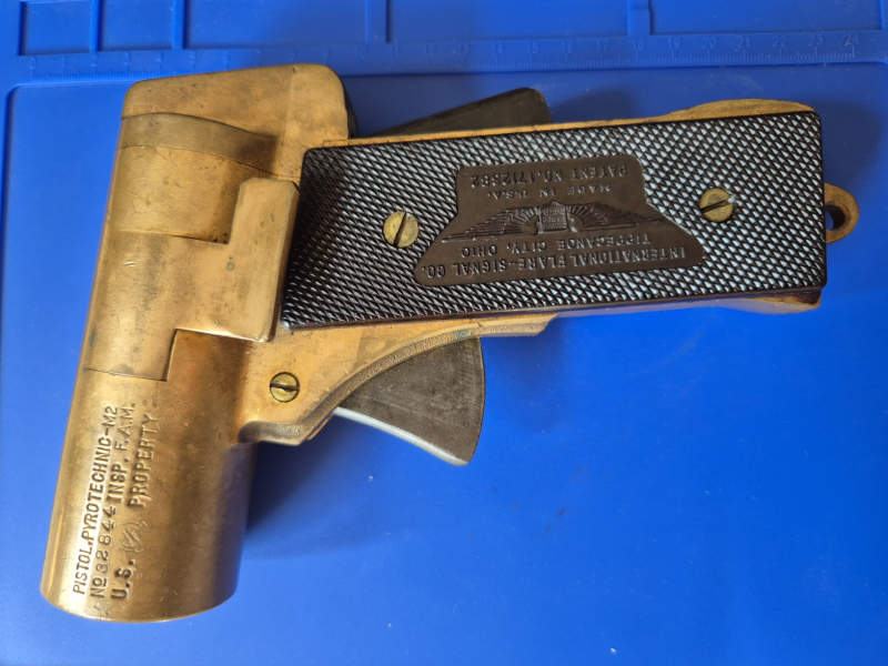 Signalpistole Amerikanisch aus Sammlugsauflösung – Bild 1