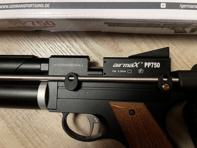 Airmax PP750 (4,5mm) mit Zubehör und Pumpe – billede 3