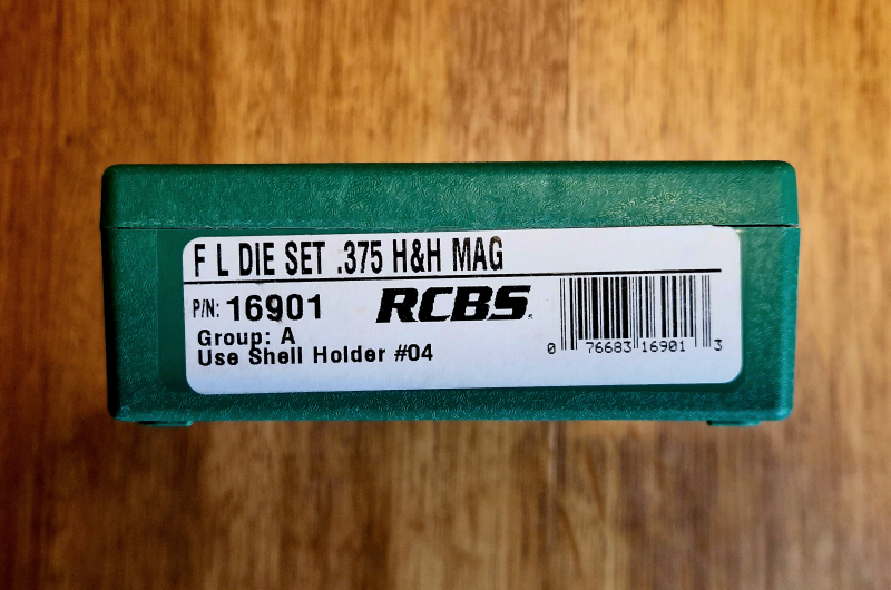 RCBS Matrizensatz 375 H&H. – billede 2