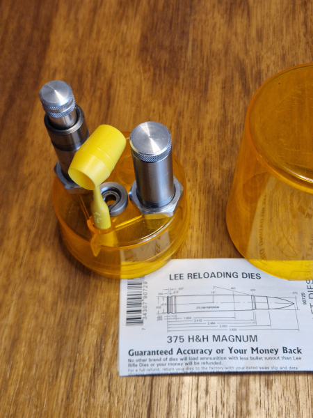 Halskalibrier Matrizensatz 375 H&H. – Bild 1