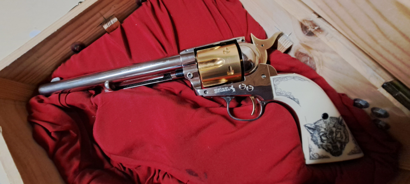 Colt Single Action Army 45 Gold Edition,CO2, 7,5" Lauf – Bild 1