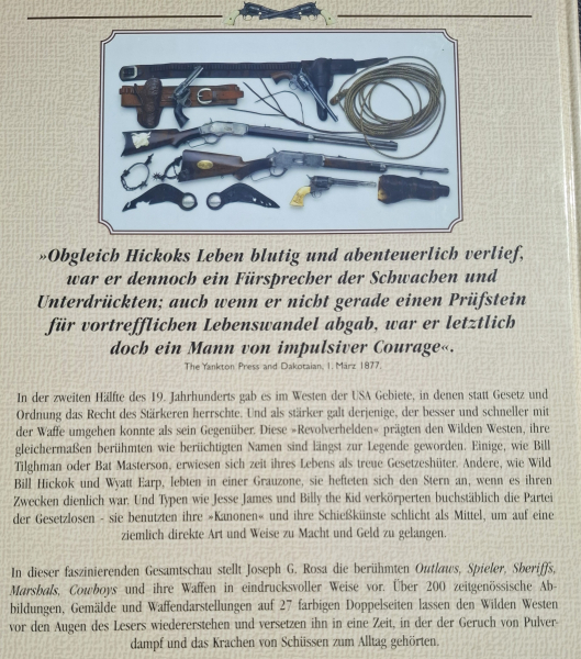 Buch REVOLVERHELDEN von Joseph G. Rosa – Bild 2