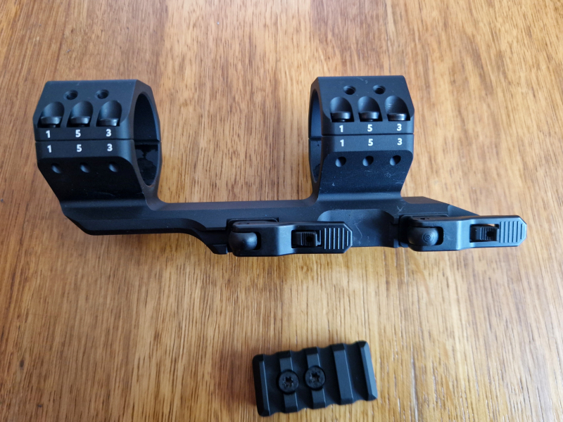34 mm Tactical Sniper AR15 Integral Picatinny Montage Schmeisser SM34 Neuware! – Bild 1