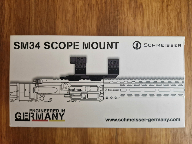 34 mm Tactical Sniper AR15 Integral Picatinny Montage Schmeisser SM34 Neuware! – Bild 4