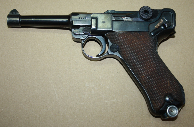 orig. deutsche WK2 Luger P08 Pistole "S/42 1937" im Kal. 9x19 -GELEGENHEIT- – Bild 1