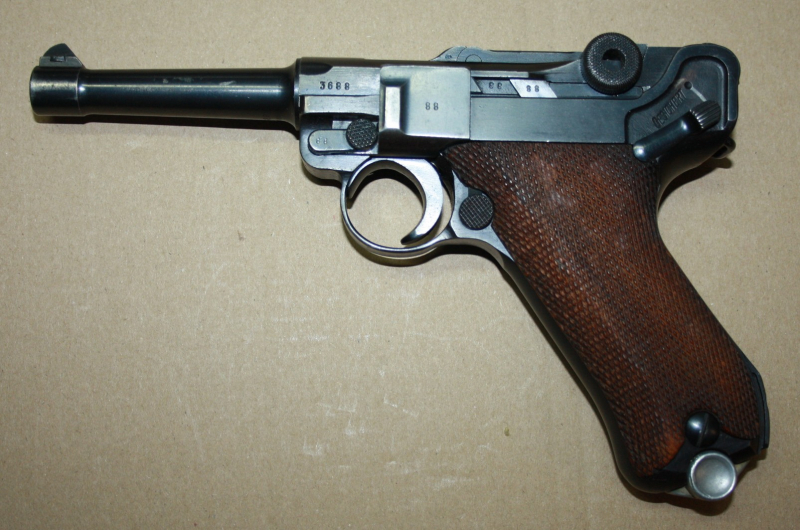 orig. deutsche WK2 Luger P08 Pistole "S/42 1938" im Kal. 9x19 -GELEGENHEIT- – Bild 1