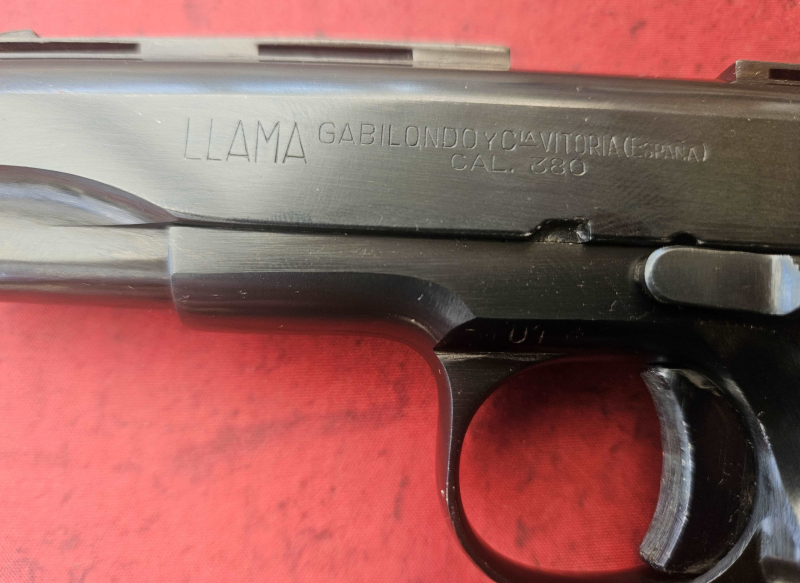 Halbautomatische Pistole von Llama Modell Especiale Kaliber .380 /Kaliber identisch 9mmBrowning-Kurz – Bild 4
