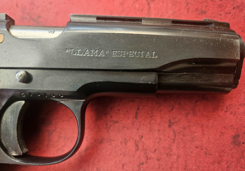 Halbautomatische Pistole von Llama Modell Especiale Kaliber .380 /Kaliber identisch 9mmBrowning-Kurz – Bild 5