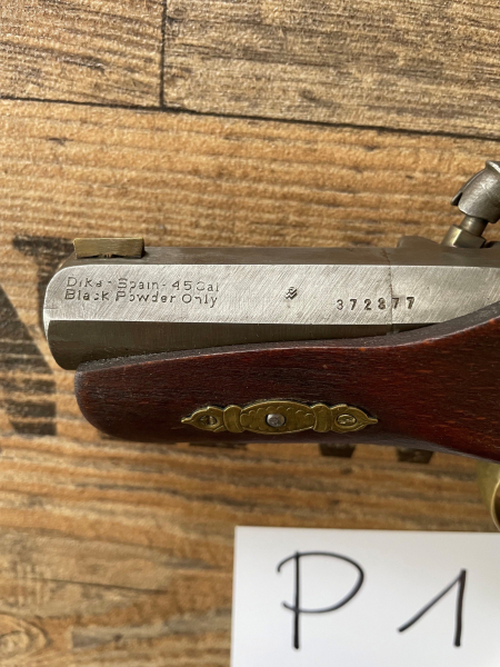 Pistole Vorderlader Perkussion Derringer – Bild 3
