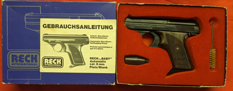 Reck Baby Automatic Oldtimer Pistole – obrázek 3